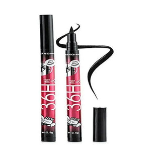 YANQINA 36H Precision Liquid Eyeliner 100% Black Waterproof 2pcs Pakistan