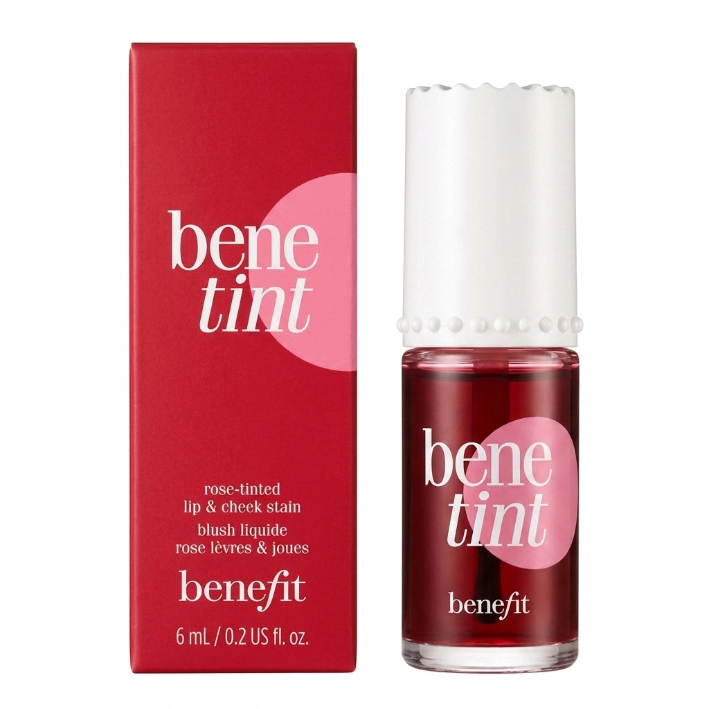 Benetint Rose-Tinted Lip & Cheek Stain 6ml bottle with red packaging box – buy Benefit Cosmetics in Pakistan
