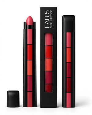 5 IN 1 lipstick box packaging and stick