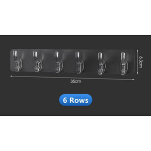 Adhesive Wall Hooks Strip - Main