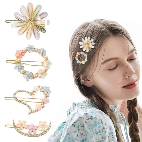 4pcs Hair Pin Korean design
