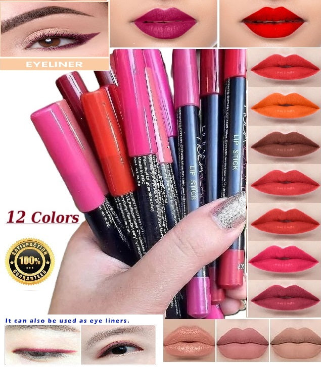 Huda Beauty Lipliners 12 pcs | Best Price in Pakistan