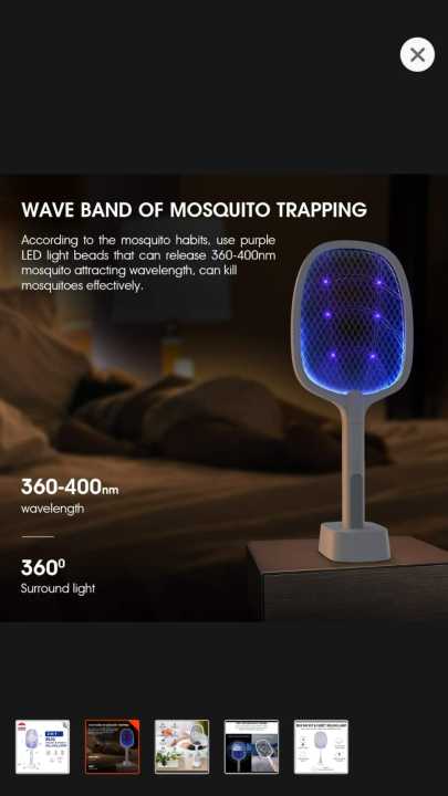 Mosquito Zapper - Detail