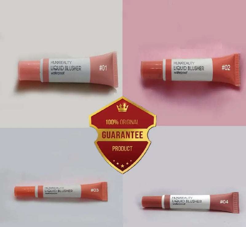 4 pcs Huxia Liquid Blush 4 Different Shades