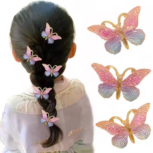 Butterfly Hair Clip 4 pcs