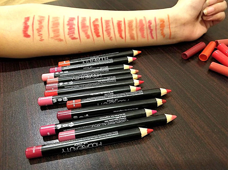 Huda Beauty Lipliners 12 pcs | Best Price in Pakistan