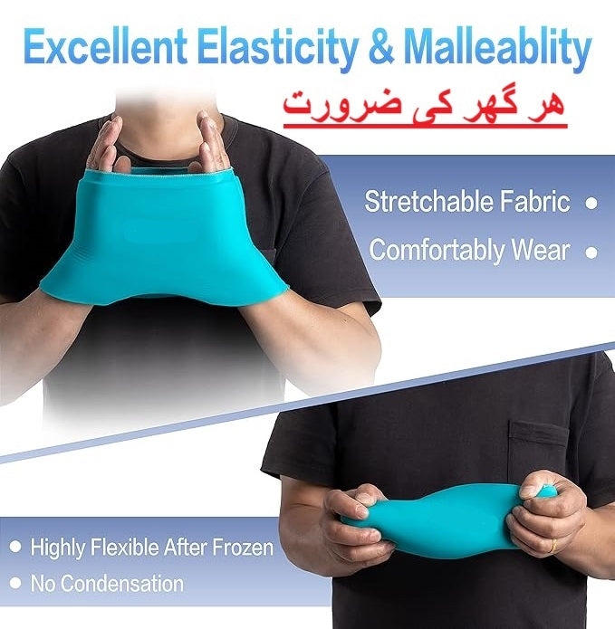 360° Premium Gel Comfort Cap – Dual Hot & Cold Therapy Mask (Reusable)