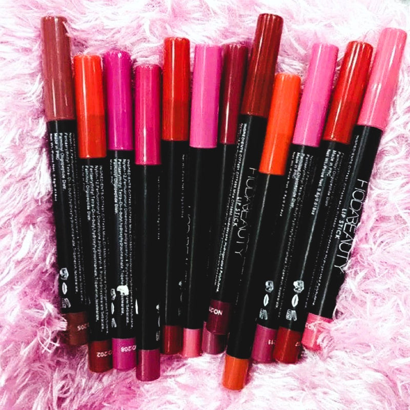 Huda Beauty Lipliners 12 pcs | Best Price in Pakistan