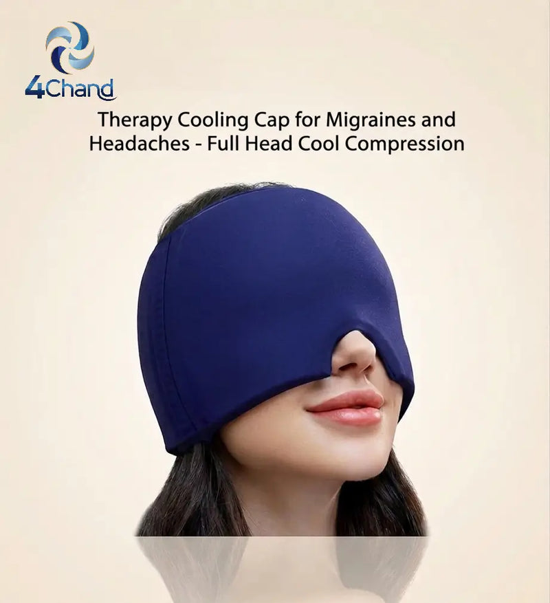 360° Premium Gel Comfort Cap – Dual Hot & Cold Therapy Mask (Reusable)