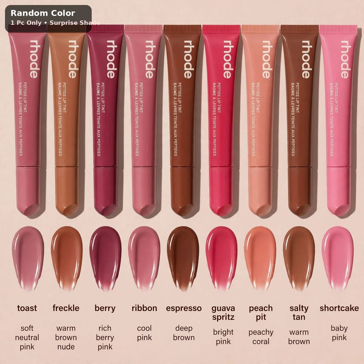 Rhode Lip Tint (Random) + Yanqina 36H Eyeliner + Benetint Rose Stain | Combo Deal Pakistan