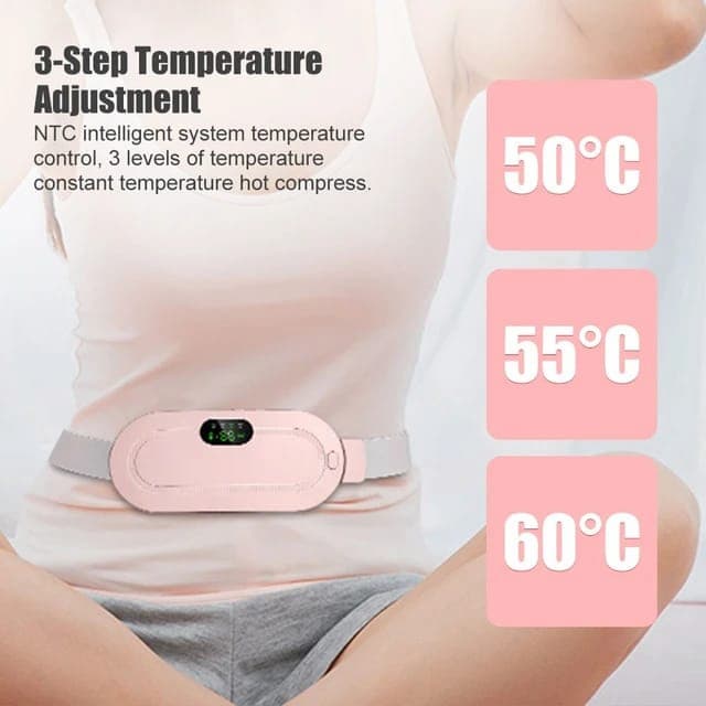 PERIODS CRAMP RELIEF BELT & HEATING MASSAGER